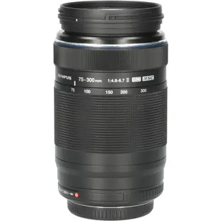 Tweedehands Olympus M.Zuiko Digital ED 75-300mm f/4.8-6.7 II - Zwart CM7920
