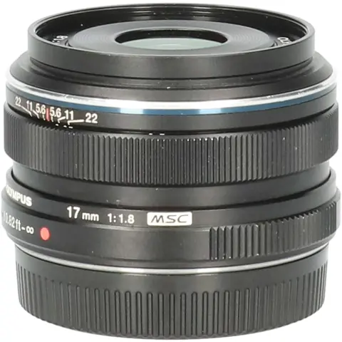 Tweedehands Olympus M.Zuiko Digital ED 17mm f/1.8 Kitlens - Zwart CM0051