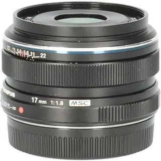 Tweedehands Olympus M.Zuiko Digital ED 17mm f/1.8 Kitlens - Zwart CM0051