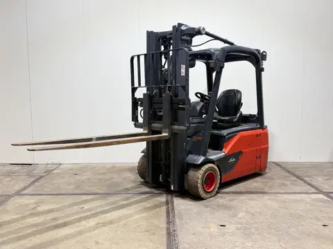 Linde E20 2021 Triplex 4,6M Sideshift Freelift 3wiel HL1298