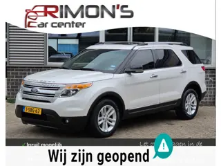 Ford EXPLORER XLT 7 Persoons Navi Camera Leder