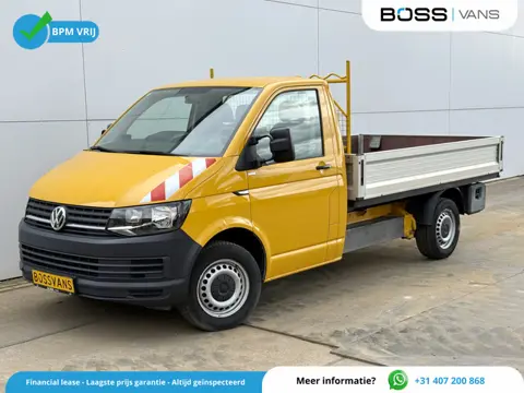 Volkswagen Transporter T6 150PK Open Laadbak Cruise Control Airco 2.2T Trekhaak Pritische Pickup Ope