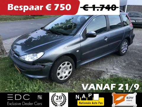 Peugeot 206 SW 1.4 Station 2e Eigenaar | 117.000 km met NAP | Trekhaak Etc.