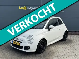Fiat 500 1.2 500S *stoelverw. *16 inch *complete historie