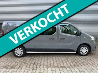 Renault Trafic 1.6 dCi T29 L2H1 LED 256.268KM Leer Navi Trekhaak Dubbel cabine Keurige staat !