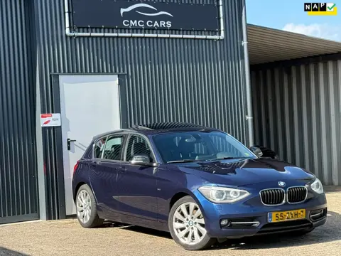 BMW 1-serie 114i EDE Business+ RIJDTGOED!!DAKJE//LEER//XENON!!