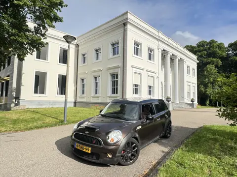 MINI Clubman 1.6 Cooper S, MOOI BRUIN LEDER !! (bj 2008)