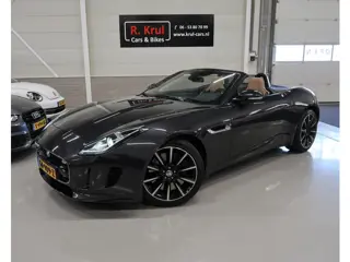 Jaguar F-TYPE 3.0 V6 S Convertible 380PK NL-auto NAP Boekjes Dealer onderh. Sportstoelen Leer Camera