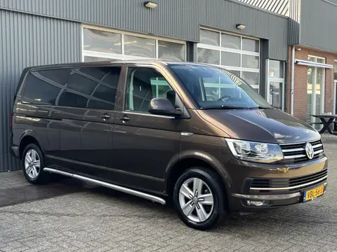 Volkswagen Transporter 2.0 TDI L2H1 DC Highline Dubbele schuifdeur Airco Cruise controle Apple carpl