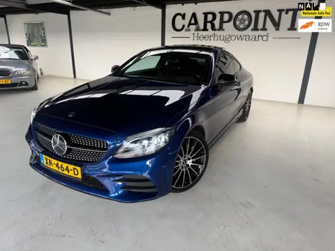 Mercedes-Benz C-klasse Coupé 200 AMG Premium Plus Pack 2019 Orig NL Panodak Burmester 360 Camera Ele