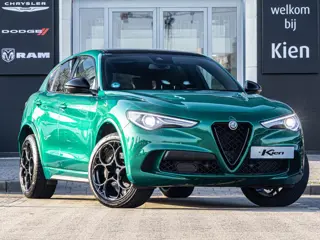 Alfa Romeo Stelvio 2.9 V6 AWD Quadrifoglio | Pano | Harman & Kardon | Memory stoelen | Stoel & stuur