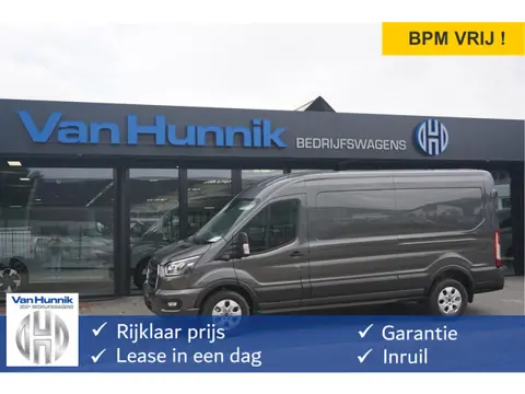Ford Transit 350L L3H2 Limited AUT-10 RWD 165PK BPM VRIJ 3.5T TrekhaakNavi, Adap. Cruise, 360° Cam!!