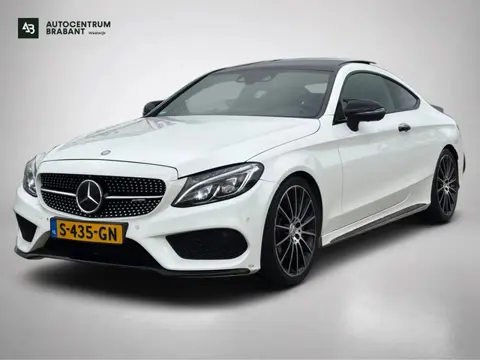Mercedes-Benz C-klasse Coupé 300 Prestige AMG (Goed OndH, Panorama, Burmester, Lane Assist, 360 Came
