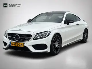 Mercedes-Benz C-klasse Coupé 300 Prestige AMG (Goed OndH, Panorama, Burmester, Lane Assist, 360 Came