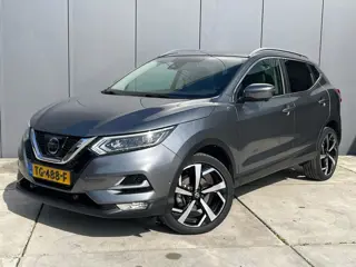 Nissan Qashqai 1.2 Tekna Automaat | 360 Camera | Lederen Bekleding | Panoramadak | Stoelverwarming |