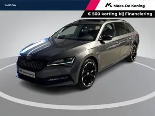Skoda Superb 1.4PHEV 218PK Sportline DSG · Panoramadak · Trekhaak · Camera + Parkeersensoren · Stoel