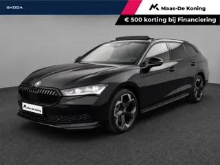 Skoda Superb 1.5TSI 150kW/204PK PHEV Sportline Business · Leder · Panoramadak · Apple/Android Car Pl