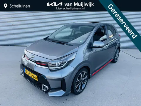Kia Picanto 1.0 T-GDi GT-Line 100pk 5zits NW Geleverd & Onderhouden | Sunroof | DAB+ | Stoel & Stuur