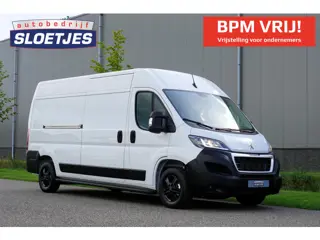 Peugeot Boxer 2.2 BlueHDi 140 L3H2 3.5t in Nieuwstaat |Betimmerd |BPM vrij |Trekhaak |Camera |Cruise