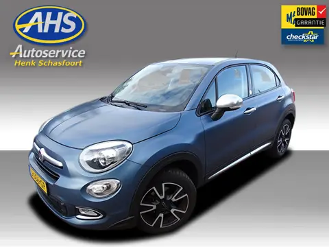 Fiat 500 X 1.4 Turbo MultiAir Mirror automaat, unieke kleur mat blauw!