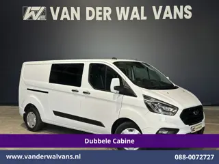 Ford Transit Custom 2.0 TDCI 130pk Automaat L2H1 Dubbele Cabine Euro6 Airco | 6-Zits | Camera | Navi