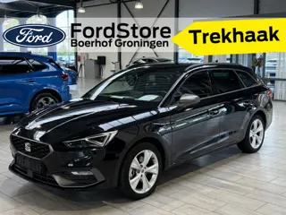SEAT Leon Sportstourer 1.5 TSI e-Hybrid PHEV 204 pk FR Business | Trekhaak | Stoel- en stuurwiel ver