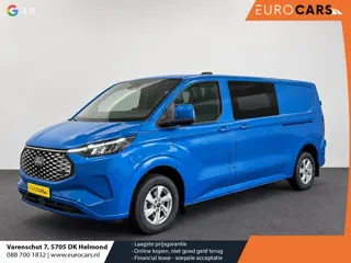 Ford E-Transit Custom 320 L2H1 Aut. Limited 71 kWh DC Dubbele Cabine Full LED Navi Camera LM Velgen 