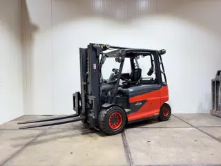 Linde E50 L [CONTAINER UITVOERING] Nieuwstaat APPROVED TRUCKS 4X ventiel ACCU 2023 Triplex Freelift 
