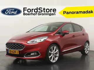 Ford Fiesta EcoBoost 100 pk Vignale | Pano | Winter Pack | Half leer | B&O | Camera | 18" | Adapt. c