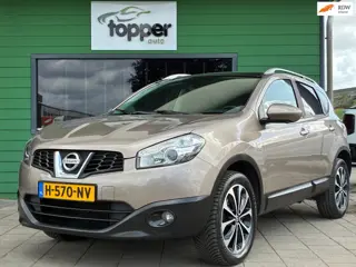 Nissan Qashqai 1.6 Connect Edition|2e Eigenaar|Panoramadak|Camera|Navigatie|Trekhaak|CruiseControl|C