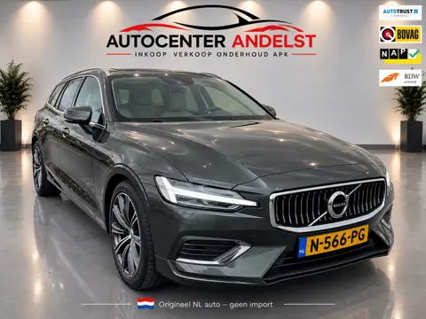 Volvo V60 2.0 T8 Recharge AWD Inscription, Trekhk, Acc, ORG.NL Cam, Stoel-/stuurverw, 1e eig, Geen i