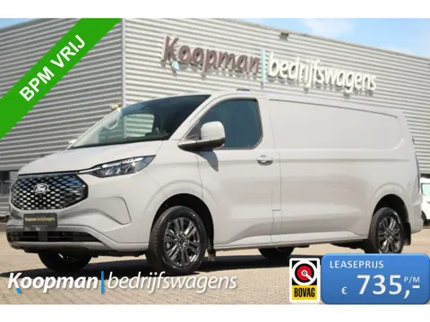 Ford E-Transit Custom 340 L2H1 Limited | 71 kWh | 160kW/218pk | Stoel + Stuurverwarming | Camera | C