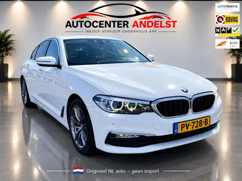 BMW 5 Serie 530i Executive, Aut, Leder, Cam, Cruise/Climate, Pdc, Navi, CarPlay, LED, 18'', 2e eig, 