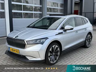 Skoda Enyaq iV 80 | 90% SoH | Panoramadak | Leder | Warmtepomp | Stoel- en stuurverwarming | Lichtme