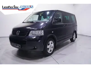 Volkswagen Transporter Multivan 3.2 V6 235 pk Highline 4-Motion 7-zits Leder Grijs Elek. Schuifdeure