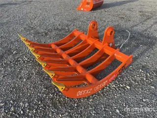 SEC 1850 mm 72" to fit ZX330 Excavator Rake (Unused)