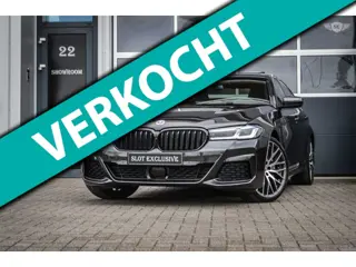 BMW 5-serie 530e|M-PAKKET|PILOT|360|H&K|LASER|NAPPA|PANO|20"