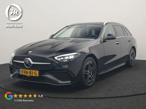 Mercedes-Benz C-Klasse Estate 300 e AMG Line PHEV 313pk Dealer O.H | Trekhaak Af Fabriek | Adaptive 