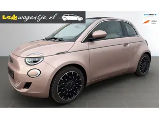 Fiat 500 C e La Prima 42 kWh Cabrio *carplay *leder *1e eig.