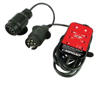 Stekkerdoos tester 7/13 polig 12v