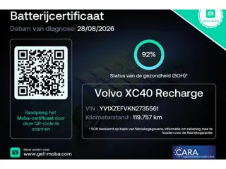 Foto 13 van Volvo XC40 Recharge Plus, 1e Eigenaar, SOH 92%, Stoel & Stuur verwarming, Trekhaak, Google Maps!