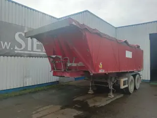 Kaiser 2 Axle Alu Tipper / Steel Chassis , 8 Tyres , Spring Suspension , Drum Brakes