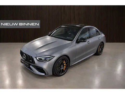 Mercedes-Benz C-Klasse 300 e AMG Line | Magno | Panoramadak | Stoelverwarming | Adaptive Cruise Cont