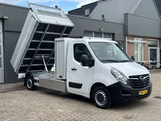 Opel Movano 2.3 Turbo L3H1 Openlaadbak Pick-up Kipper Airco Cruise controle Trekhaak 2500kg trekgewi