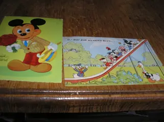 Disney, donald duck kaarten, - jaar 1965?