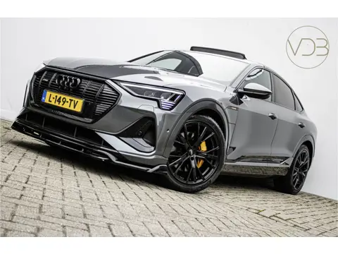 Audi e-tron Sportback 55 SOH 91,6% S-Line PANO LEER TREKHAAK 360GR Origineel NL