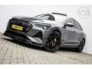 Audi e-tron Sportback 55 SOH 91,6% S-Line PANO LEER TREKHAAK 360GR Origineel NL