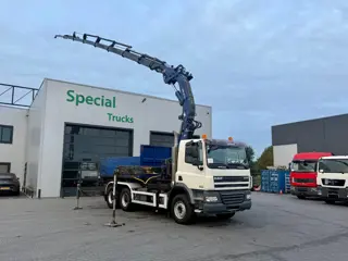 DAF CF 85.510 6x4 + AMCO VEBA 933-8S - 8x Hydraulisch - Lier- 22T Haakarm – 83.344 km