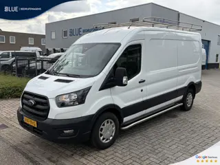 Ford Transit 330 2.0 TDCI 130PK E6 MHEV L3H2 Trend ✓ 3-zits ✓ navigatie ✓ camera ✓ imperiaal ✓ trekh
