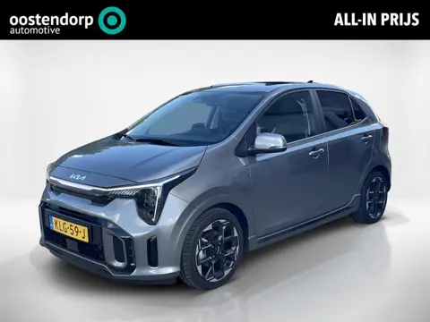 Kia Picanto 1.0 GDi GT-Line | Pano | Leder | Stoel stuur verwarming | Demo | Snel leverbaar ! |